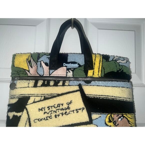 Vintage Desigual Pop Comic Book Design Arty Kirby Baza  display picture 1